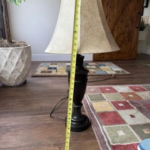 2 pottery barn side table lamps